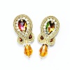 Soutache earrings GOLD